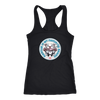 Rescue is my favorite breed - White Staffy Racerback Tank