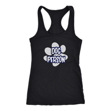 Load image into Gallery viewer, Dog Person - Next Level Racerback Tank for Dog Lovers