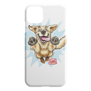 OMG Golden Retriever iPhone Case