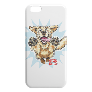 OMG Golden Retriever iPhone Case