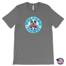 Load image into Gallery viewer, Boston Terrier welcome home t-shirt