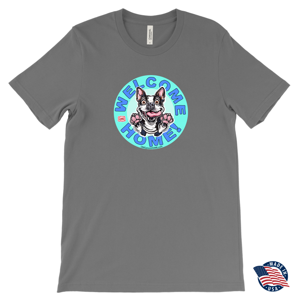 Boston Terrier welcome home t-shirt