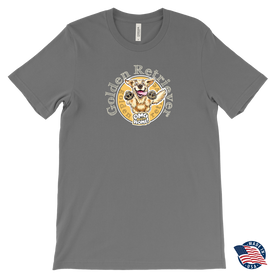Golden Retriever - Canvas brand Mens T-Shirt