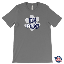 Dog Person - Canvas Mens T-Shirt