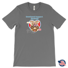 Emotional Support Human - Yellow Labrador Retriever - Canvas brand Mens T-Shirt