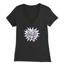 Load image into Gallery viewer, OMG Blue Nose Pitbull  Womens V-Neck