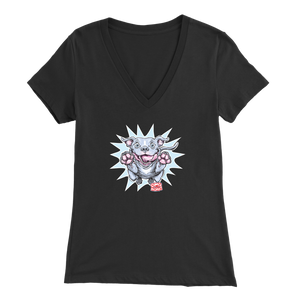 OMG Blue Nose Pitbull  Womens V-Neck