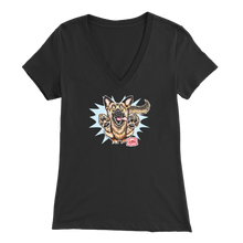 Load image into Gallery viewer, OMG German Shepherd - Womens V-Neck