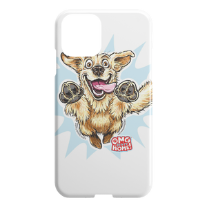 OMG Golden Retriever iPhone Case