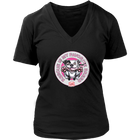 Rescue is my favorite breed - White Pitbull - Womens V-Neck Shirt
