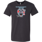 Emotional Support Human - Black Labrador Retriever - Canvas  brand Mens Shirt