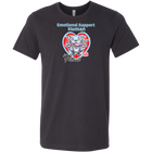 Emotional Support Human - Blue Nose Pitbull - Canvas brand Mens Shirt