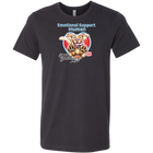 Emotional Support Human - Yellow Labrador Retriever - Canvas brand Mens Shirt