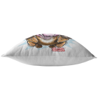 Red Nose Pit Bull Pillow