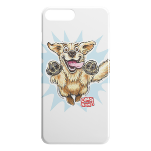 OMG Golden Retriever iPhone Case