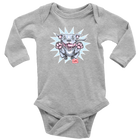 Blue Nose Pitbull Long Sleeve Baby Bodysuit