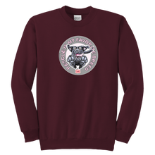 Load image into Gallery viewer, Rescue is My Favorite Breed - Black Labrador Youth Crewneck Sweatshirt