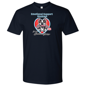 Emotional Support Human - Boston Terrier - Next Level Mens Shirt