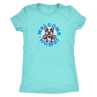 Boston Terrier - Welcome Home - Next Level Womens Triblend