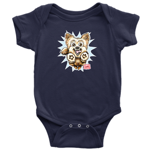 Yorkshire Terrier (Yorkie) - Baby Bodysuit