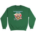 Emotional Support Human - Yellow Labrador Retriever - Crewneck Sweatshirt