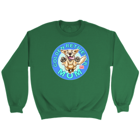 Golden Retriever Mom Crewneck Sweatshirt