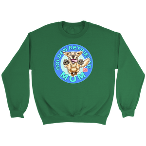 Golden Retriever Mom Crewneck Sweatshirt