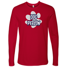 Load image into Gallery viewer, Dog Person - Next Level Mens Long Sleeve