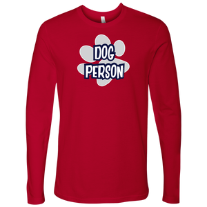 Dog Person - Next Level Mens Long Sleeve