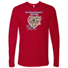Emotional Support Human - German Shepherd - Next Level Mens Long Sleeve