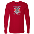 Emotional Support Human - Boston Terrier - Next Level Mens Long Sleeve