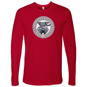 Rescue is My Favorite Breed - Black Labrador Long Sleeve