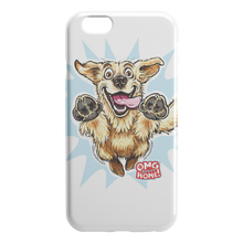 Load image into Gallery viewer, OMG Golden Retriever iPhone Case