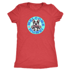 Boston Terrier - Welcome Home - Next Level Womens Triblend