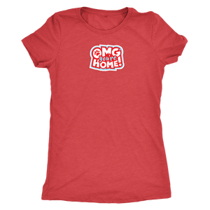 OMG Logo - Next Level Womens Triblend