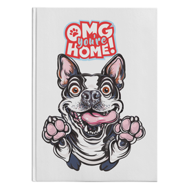 Boston Terrier Journal - Hardcover