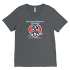 Emotional Support Human - Boston Terrier - Canvas brand Mens V-Neck
