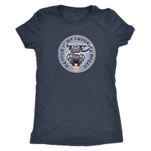 Load image into Gallery viewer, Rescue is My Favorite Breed - Black Labrador Women&#39;s Triblend