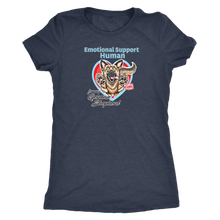 Load image into Gallery viewer, Next Level Womens Triblend featuring the German Shepherd design in the Emotional Support Human collection