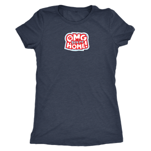 OMG Logo - Next Level Womens Triblend