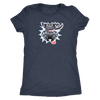 Happy Excited Jumping Black Labrador Retriever Dog - Womens  Triblend T-shirt for Dog Lovers