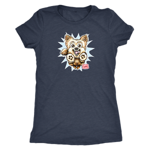 Yorkshire Terrier (Yorkie) - Next Level Womens Triblend  Shirt