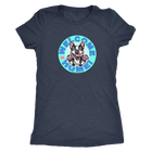 Boston Terrier - Welcome Home - Next Level Womens Triblend