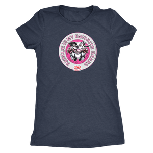 Rescue is my favorite breed - Blue Nose Pitbull - Womens Triblend Shirt