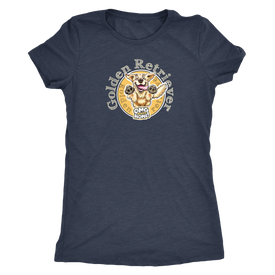 Golden Retriever - Next Level Womens Triblend