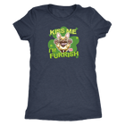 Kiss me I'm furrish - Frenchie - Next Level Womens Triblend