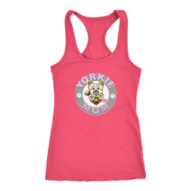 Yorkshire Terrier (Yorkie) Mom - Next Level Racerback Tank