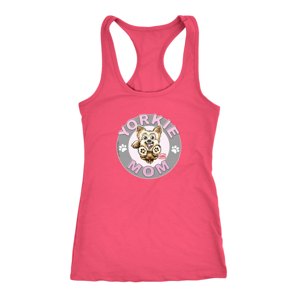 Yorkshire Terrier (Yorkie) Mom - Next Level Racerback Tank