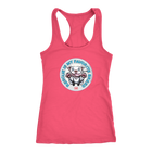 Rescue is my favorite breed - White Staffy Racerback Tank