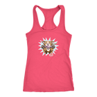 OMG Red Nose Pitbull - Next Level Racerback Tank